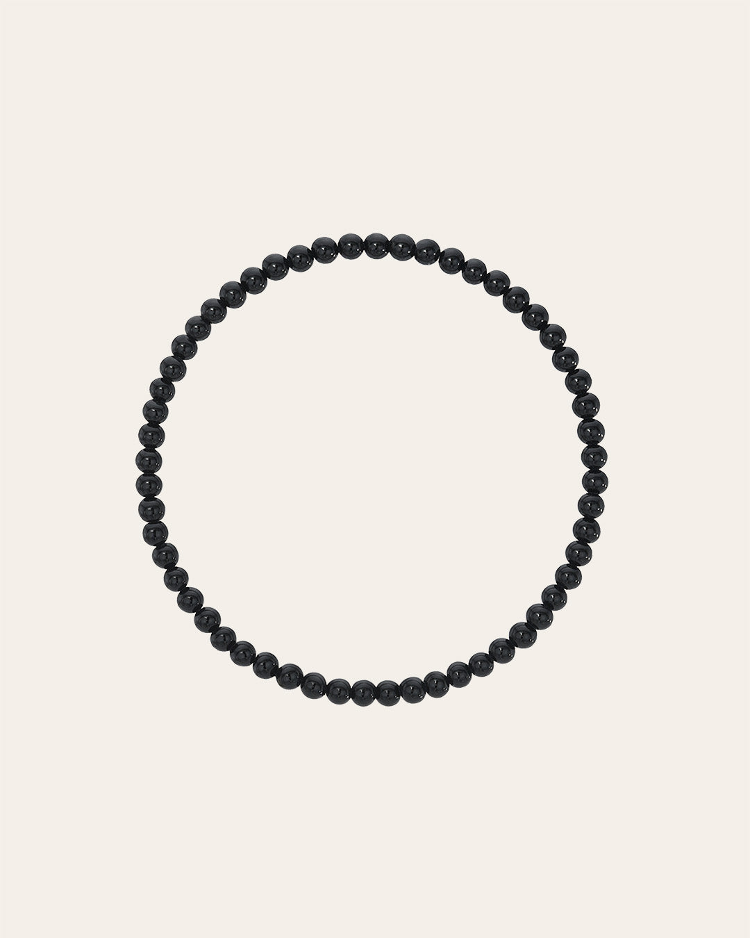 3mm Black Onyx Bead Bracelet Bead Bracelets Zoe Lev Jewelry