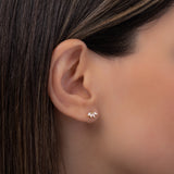 4 Marquise Diamond Stud Earrings Zoe Lev Jewelry