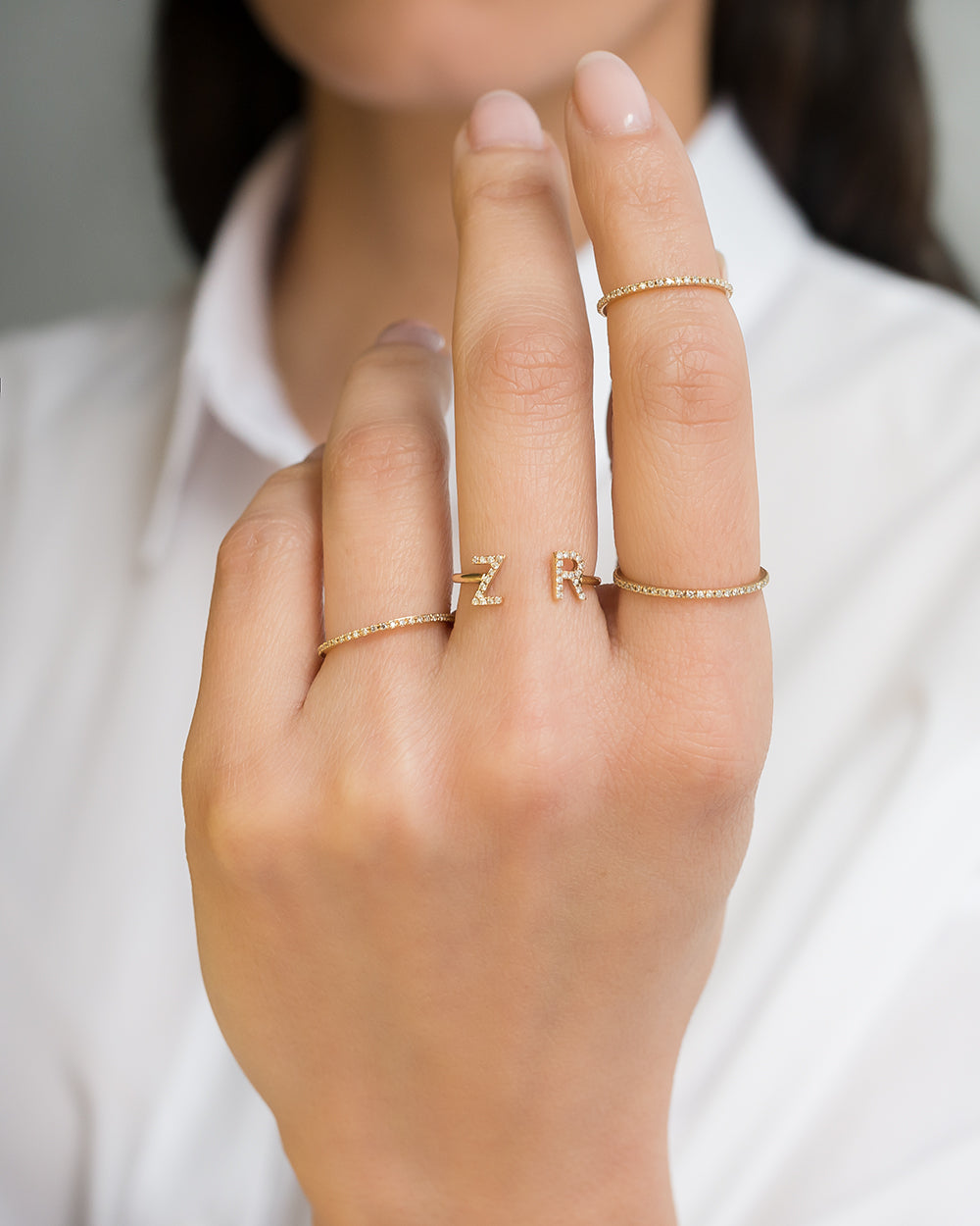 Diamond Eternity Band Zoe Lev Jewelry