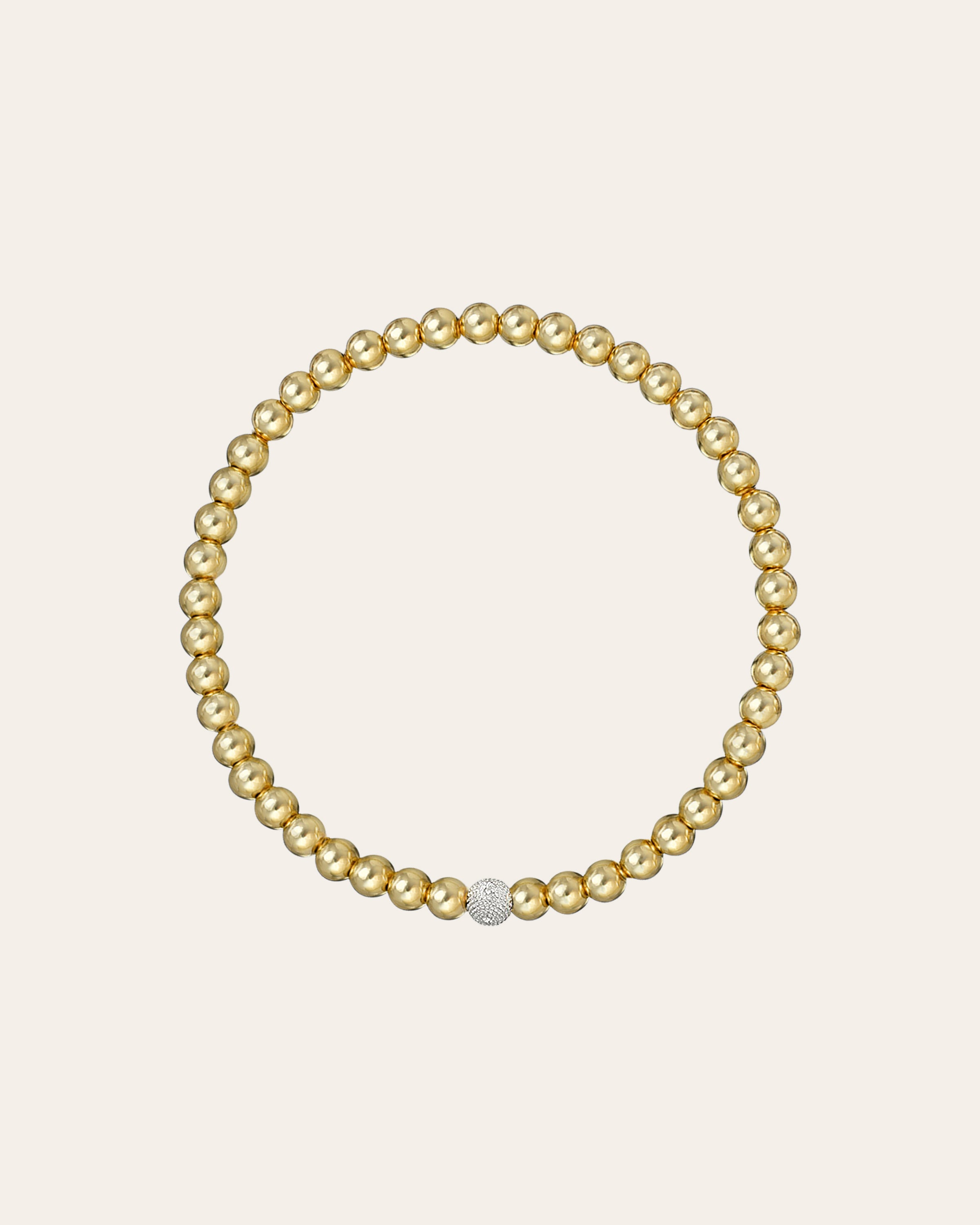 Diamond Multi-Charm Bracelet, Rose Gold