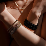 4mm Black Onyx Bead Bracelet Bead Bracelets Zoe Lev Jewelry