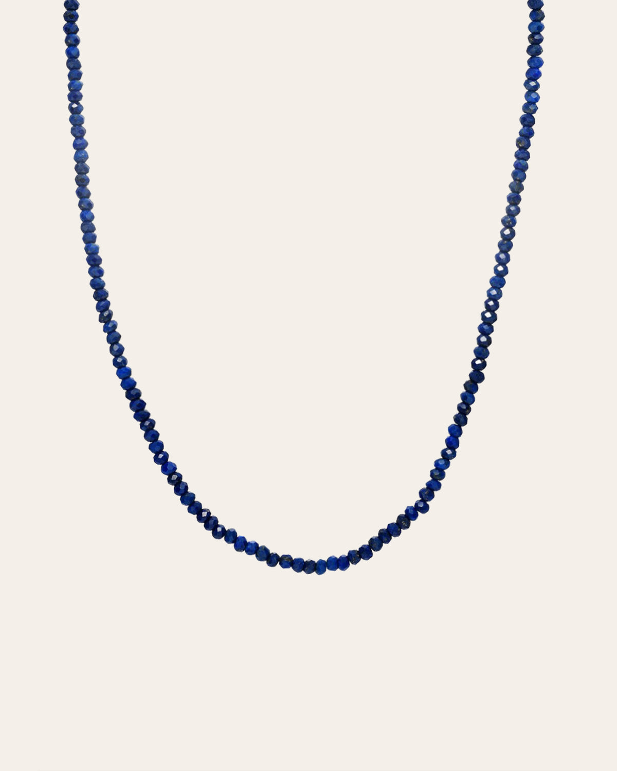 Blue Lapis Bead Necklace