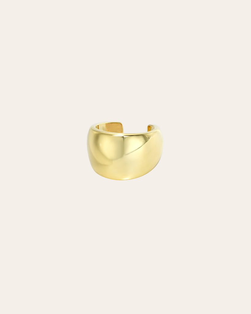 Gold Vermeil Bold Ear Cuff