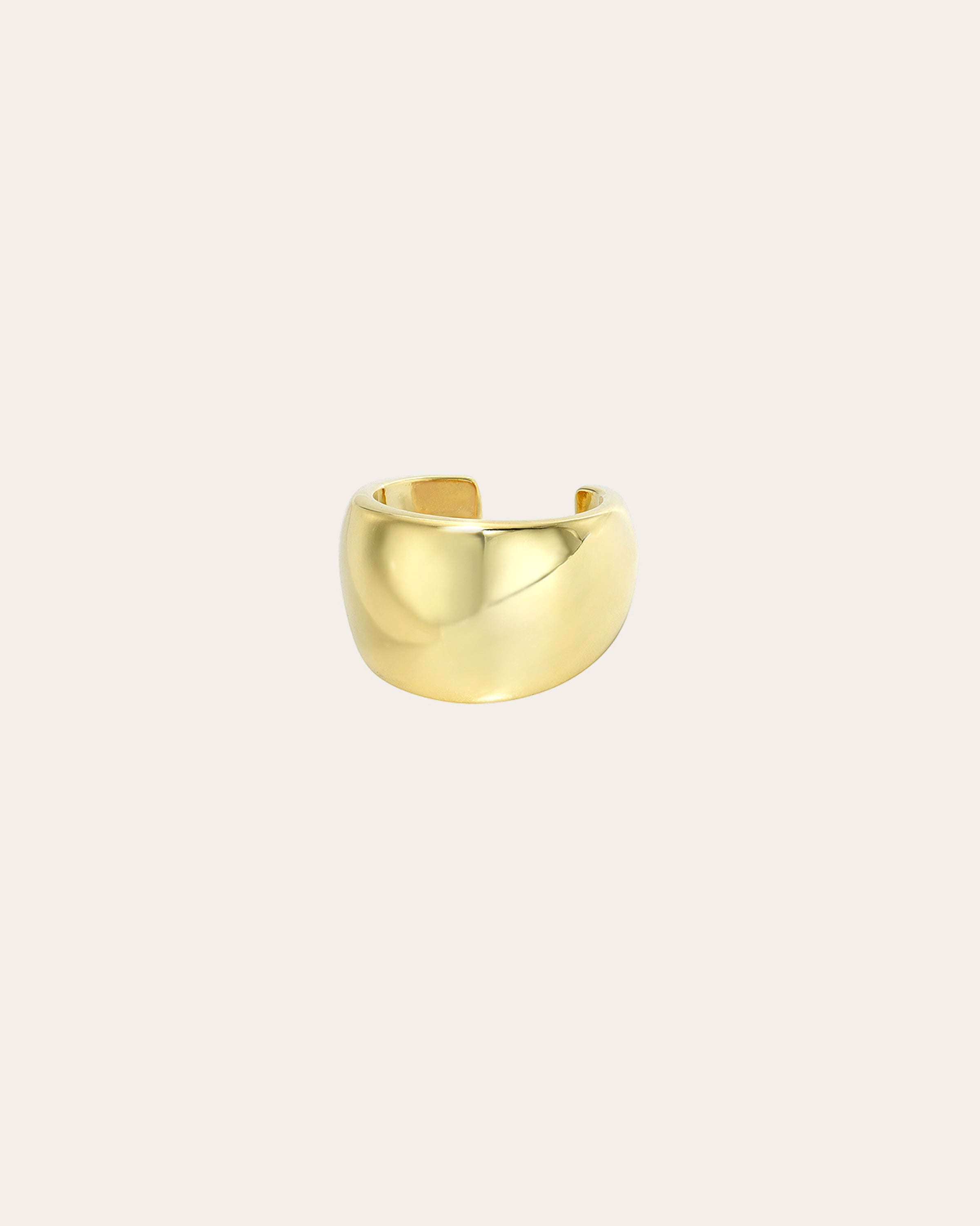 LV Volt Upside Down Ear Cuff, Yellow Gold - Per Unit - Categories