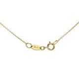 14k Gold Bezel Diamond Lariat Necklace Zoe Lev Jewelry