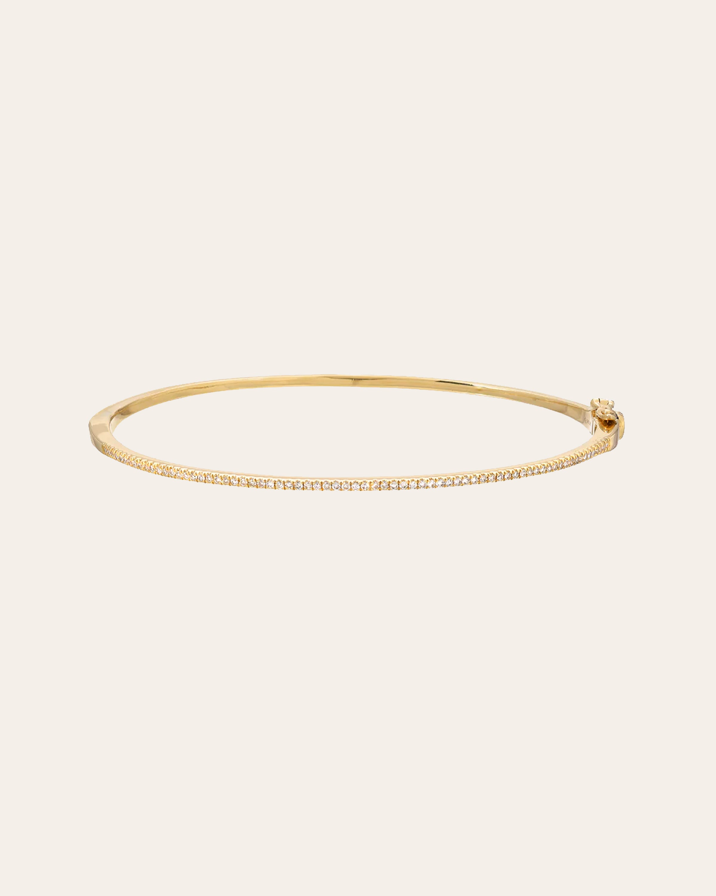 Diamond Bangle Zoe Lev Jewelry