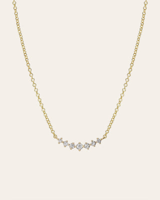 Diamond Cluster Necklace