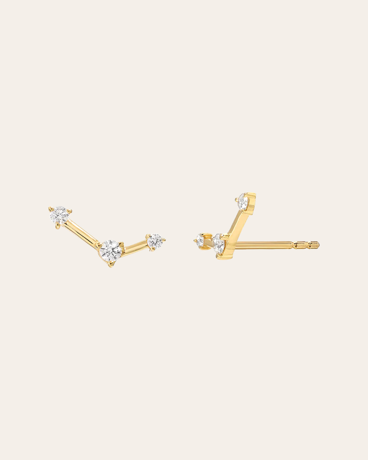 Diamond Constellation Stud Earrings