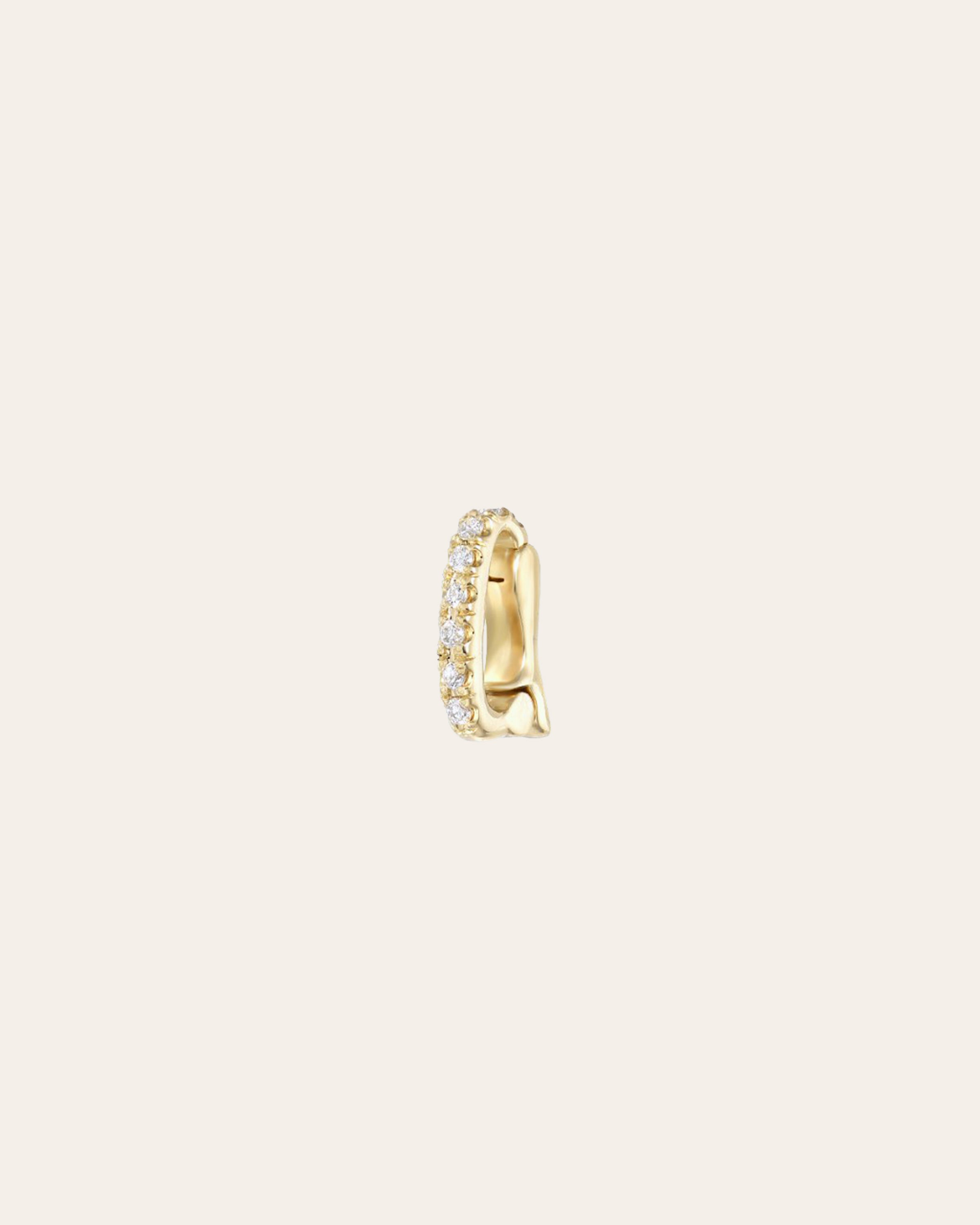 14k Gold Enhancer Clasp - Zoe Lev Jewelry