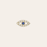 Diamond Evil Eye for Locket Zoe Lev Jewelry