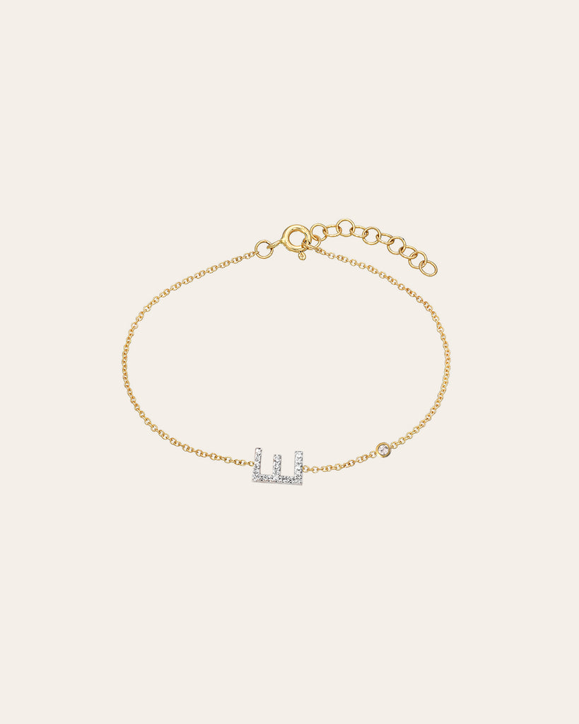 Zoe lev initial on sale bracelet