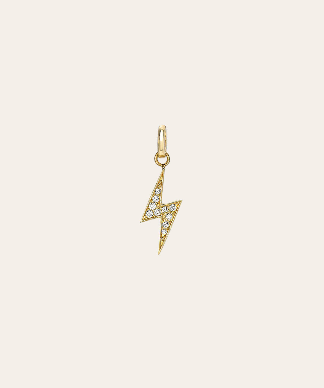 Diamond Lightning Bolt Pendant Zoe Lev Jewelry