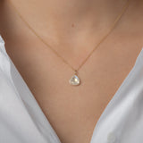 Diamond Moonstone Pendant Zoe Lev Jewelry