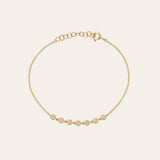 Diamond Multi Discs Bracelet SAMPLE SALE Zoe Lev Jewelry