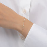 Diamond Multi Discs Bracelet SAMPLE SALE Zoe Lev Jewelry