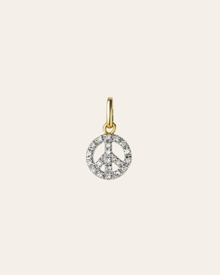 Diamond Peace Pendant