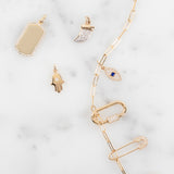 Diamond Evil Eye Sapphire Pendant Zoe Lev Jewelry