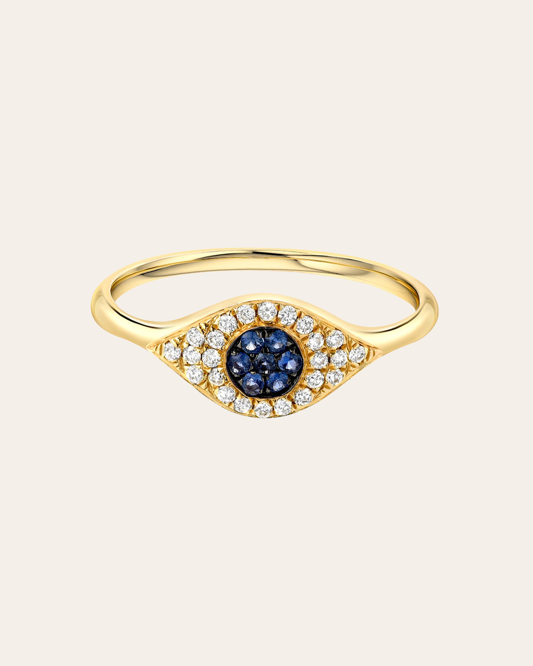 Evil Eye Ring, Evil Eye Ring Rose Gold, Protective Ring, All Seeing Eye Ring,  Rose Gold Wrap Ring, Dainty Circle Ring, Turkish Jewelry - Etsy