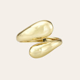 Dome Wrap Ring Vermeil Zoe Lev Jewelry