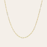 14k Gold Open Link Chain Necklace Chains Zoe Lev Jewelry