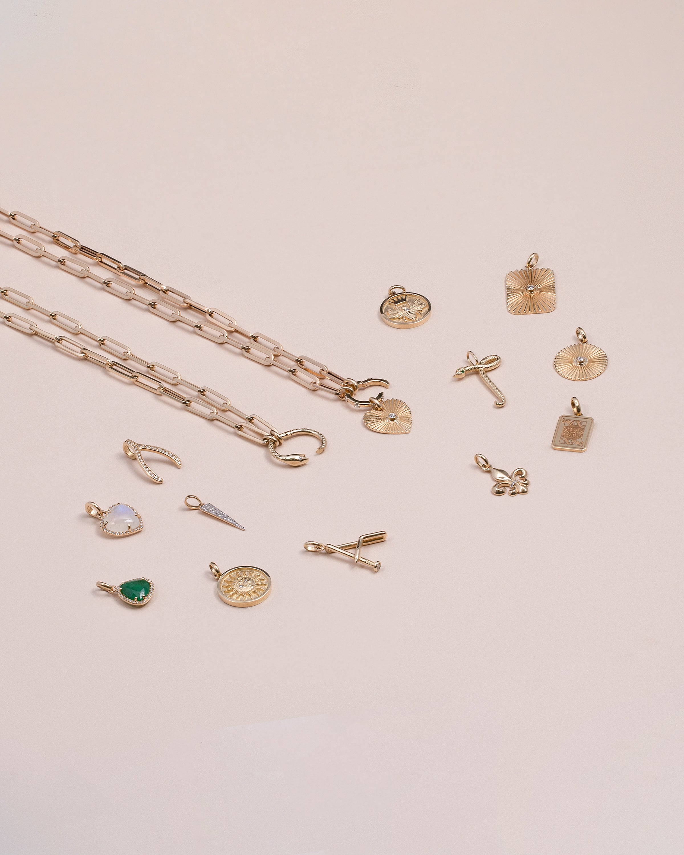 Diamond Charm Enhancer Enhancer Zoe Lev Jewelry