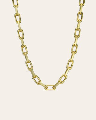 Gold Vermeil Extra Large Open Link Chain Necklace