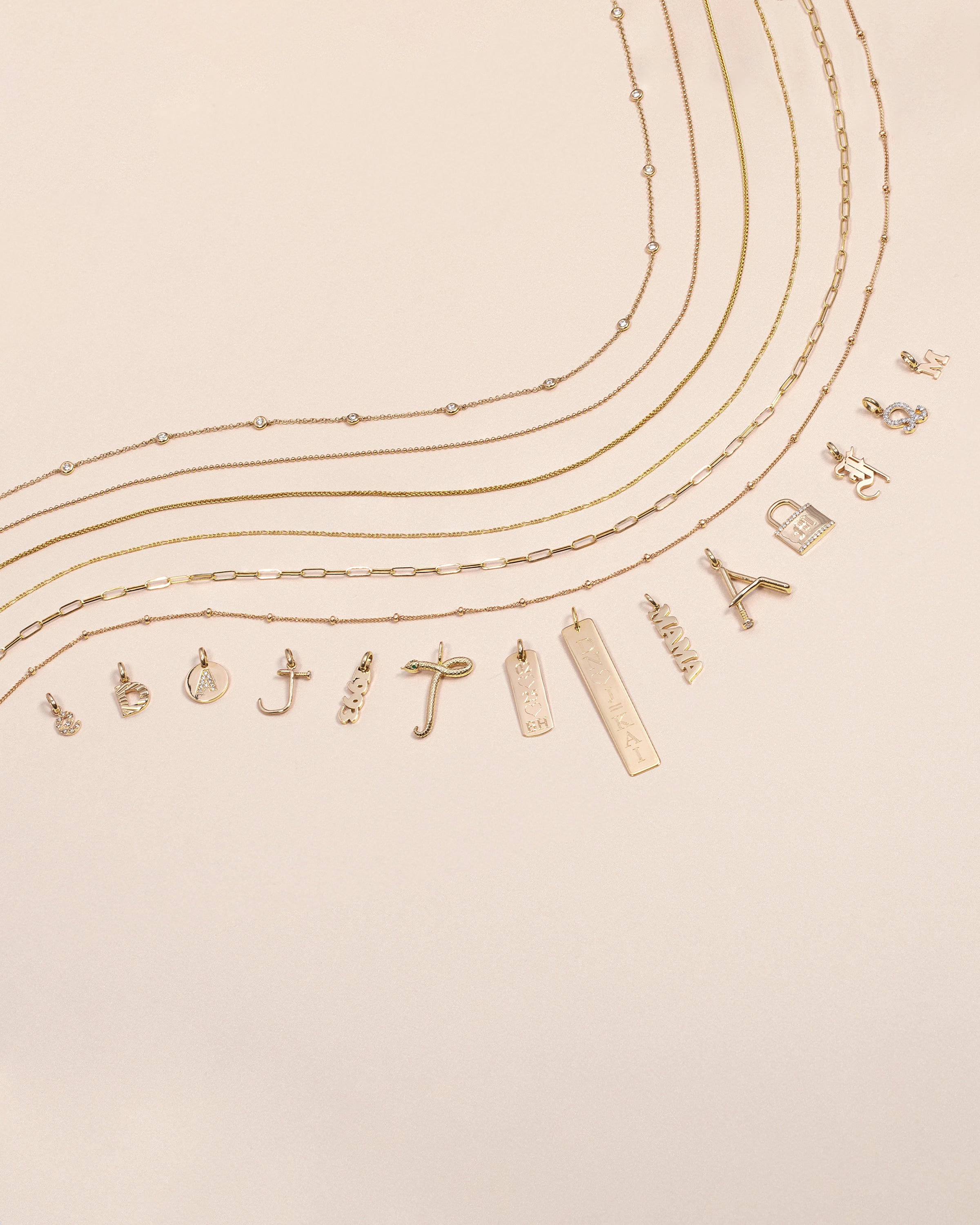 14k Gold Rope Chain Necklace Chains Zoe Lev Jewelry