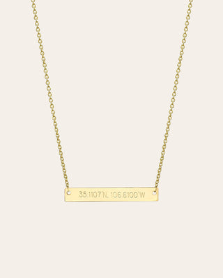 Mini Nameplate Necklace