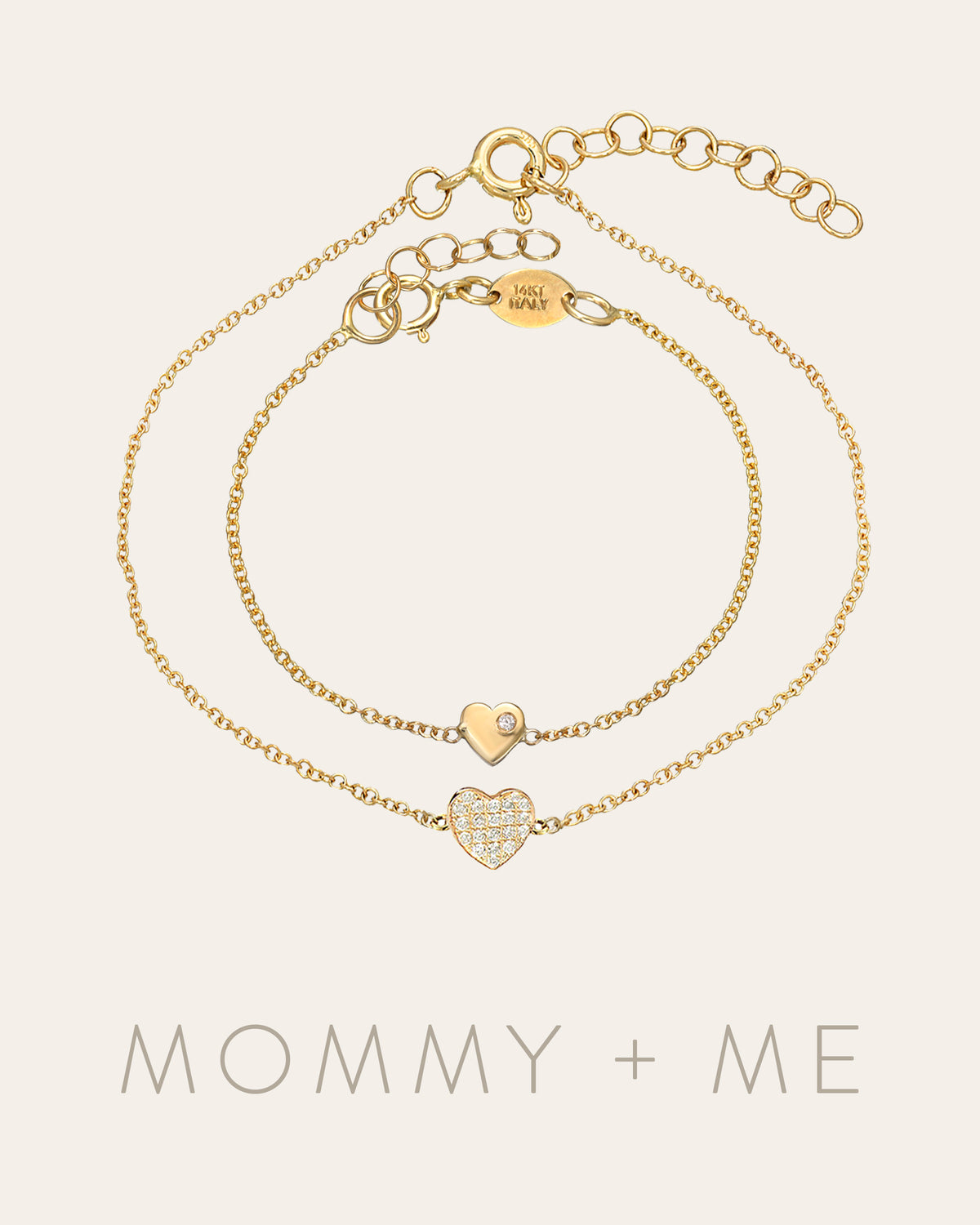 Heart Bracelets - Mommy + Me