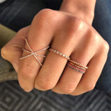 Diamond Cage Ring Zoe Lev Jewelry