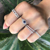 14k Yellow Gold Diamond Bezel Eternity Band SAMPLE SALE Zoe Lev Jewelry