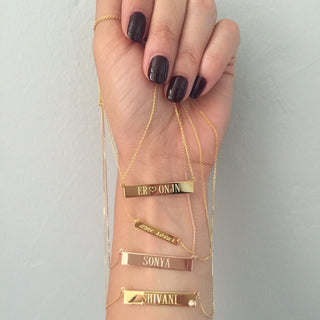 Nameplate Necklace