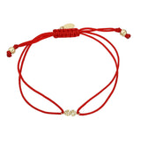 14k Gold Diamond Initial Fortune Bracelet Personalized Zoe Lev Jewelry