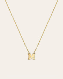 Kids 14k Gold Initial Necklace Kids Zoe Lev Jewelry