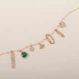 Diamond Small Disc Pendant Zoe Lev Jewelry