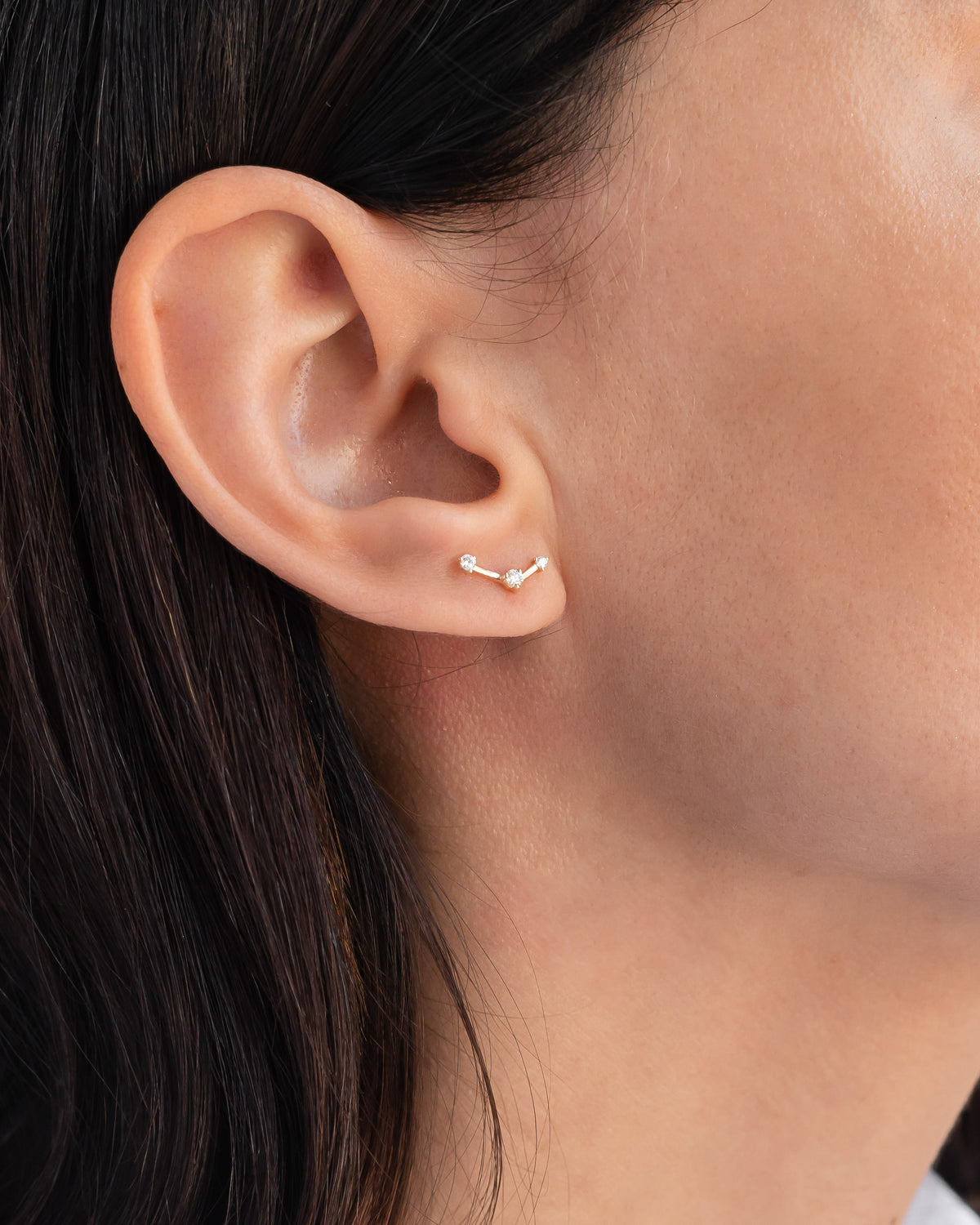 Diamond Constellation Stud Earrings