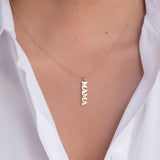 14k Gold Mama Pendant Zoe Lev Jewelry