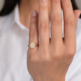 Pave Diamond Signet Ring Zoe Lev Jewelry