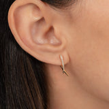 Diamond Claw Earrings Zoe Lev Jewelry