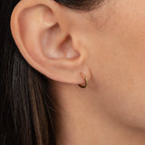14K Gold Small Huggie Earrings Hoops & Huggies Zoe Lev Jewelry