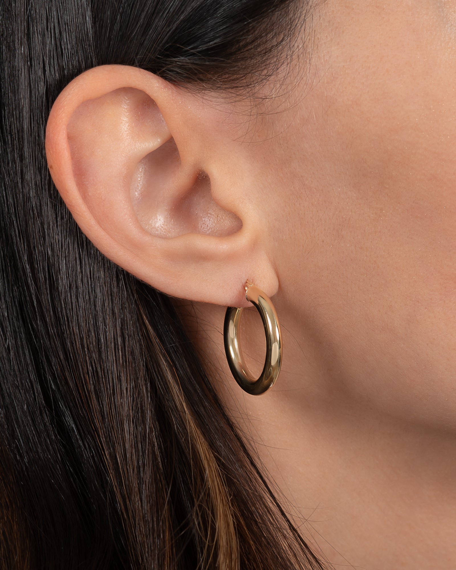 Shop Thick Big Hoop Earrings | UP TO 56% OFF