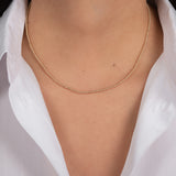 2mm Bead Necklace Zoe Lev Jewelry