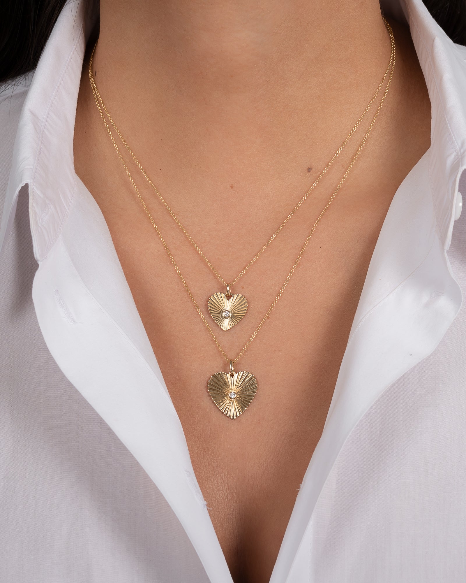 Tropicality | Dainty Heart Necklace - Gold