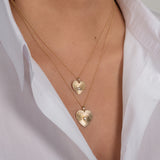 Small One Love Heart Pendant Zoe Lev Jewelry