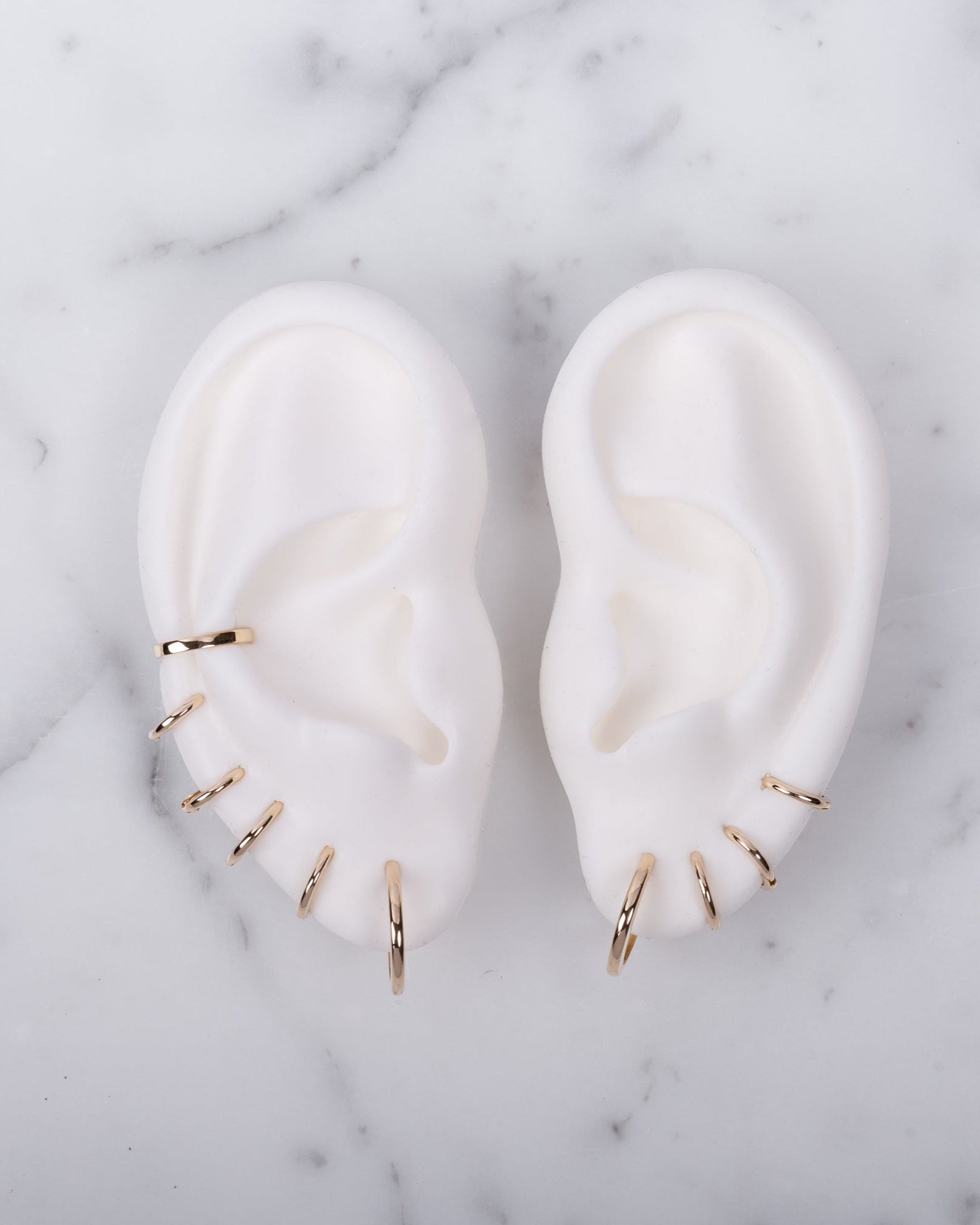 14K Gold Small Huggie Earrings Hoops & Huggies Zoe Lev Jewelry