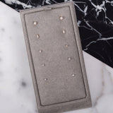 4 Prong Diamond Stud Earrings Zoe Lev Jewelry