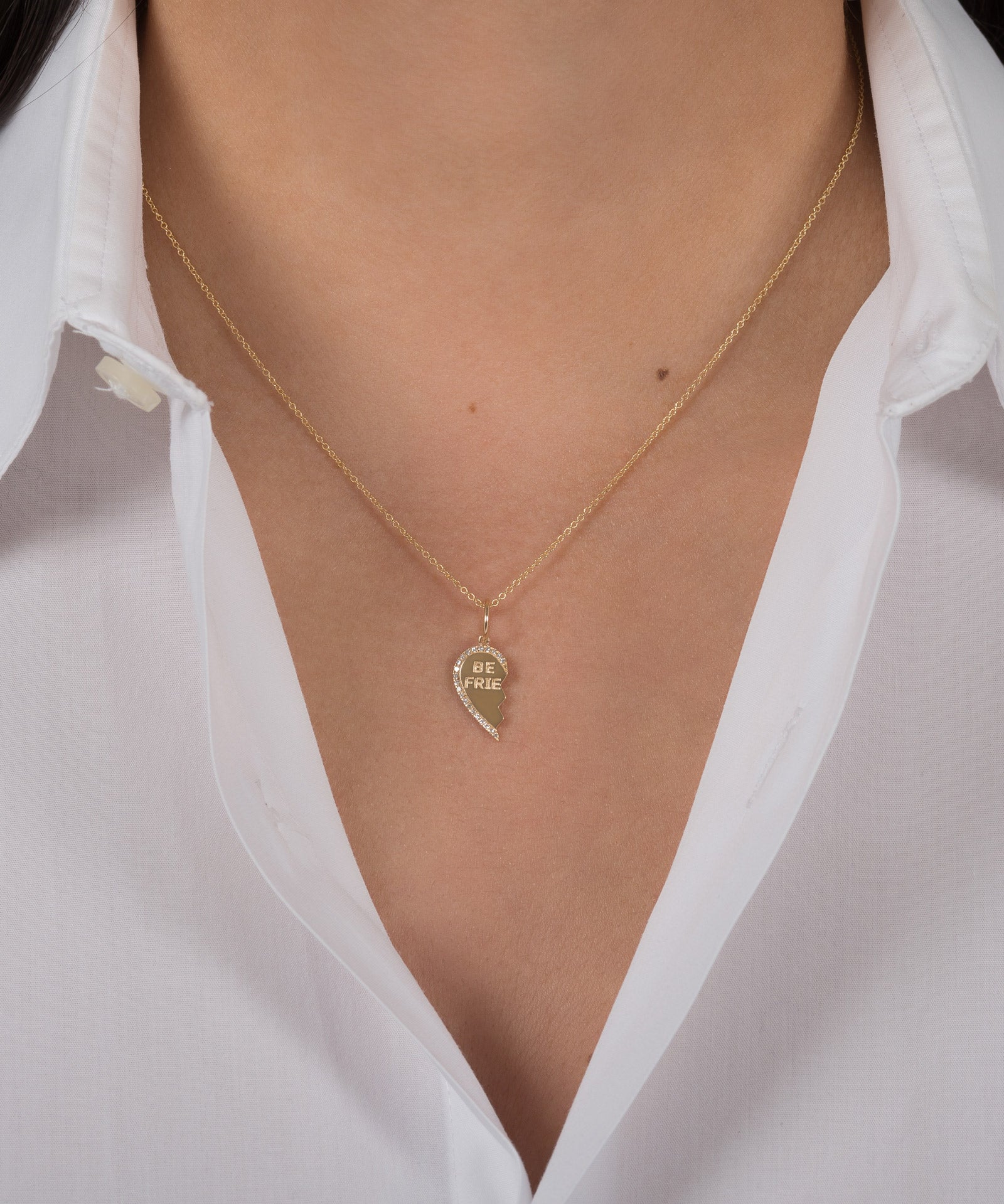 Best Friend Necklace Set Zoe Lev Jewelry