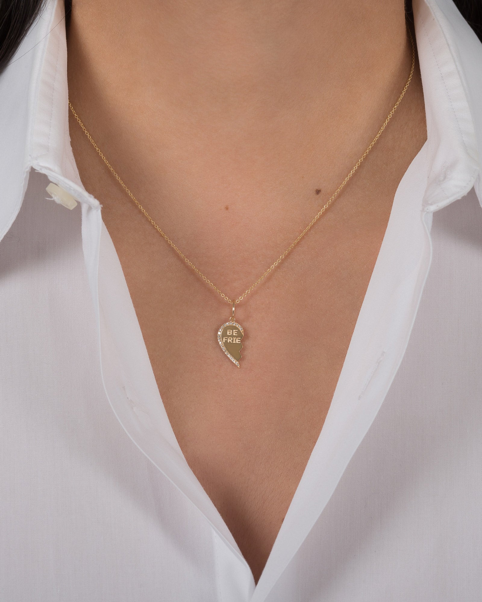 Best Friend Necklace Set Zoe Lev Jewelry