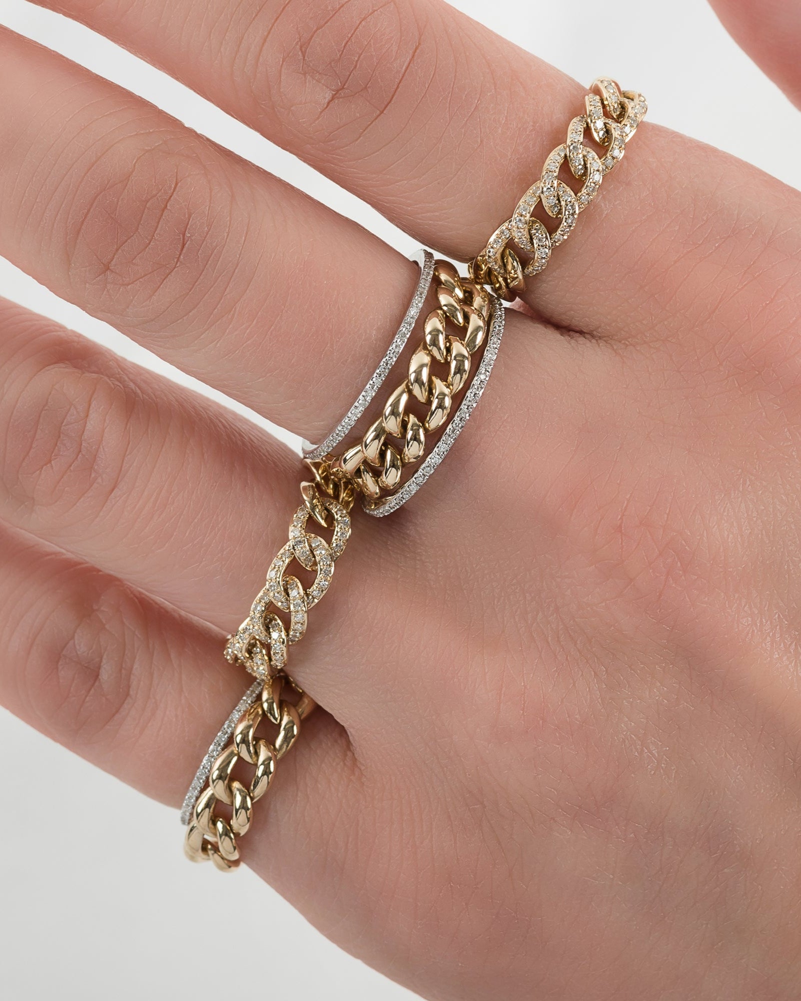 Diamond cuban ring Clearance