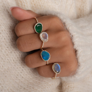 Moonstone Ring 